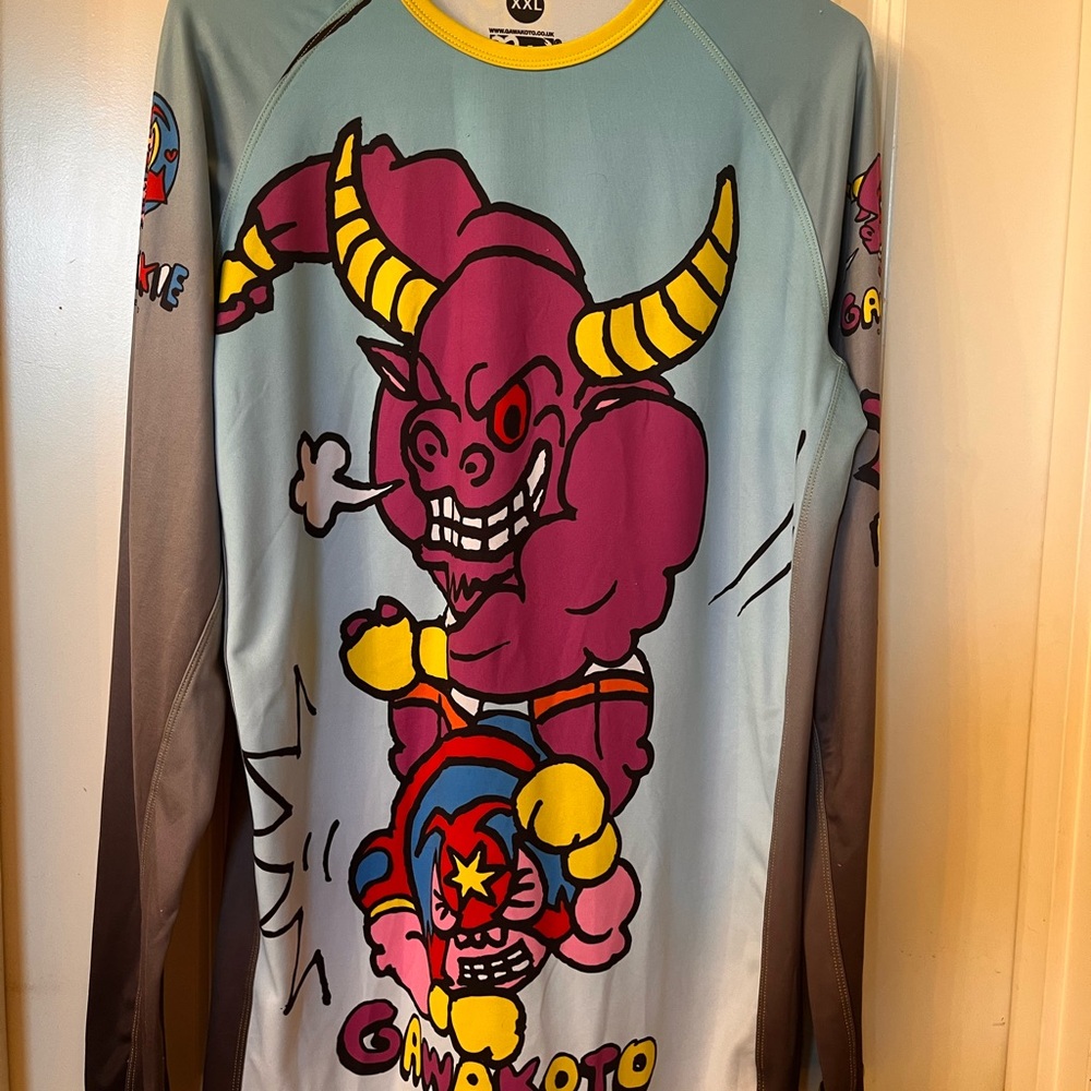 Graphic Long Sleeve Shirt - Multicolor